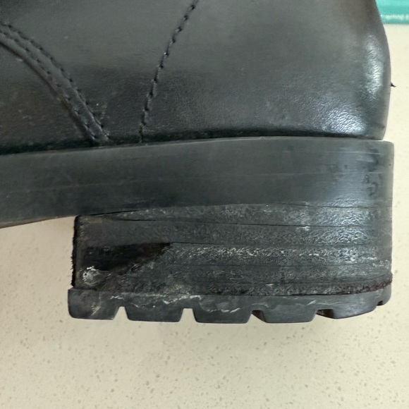 Coach - Black Studded Leather Boots - Picture 8 of 10